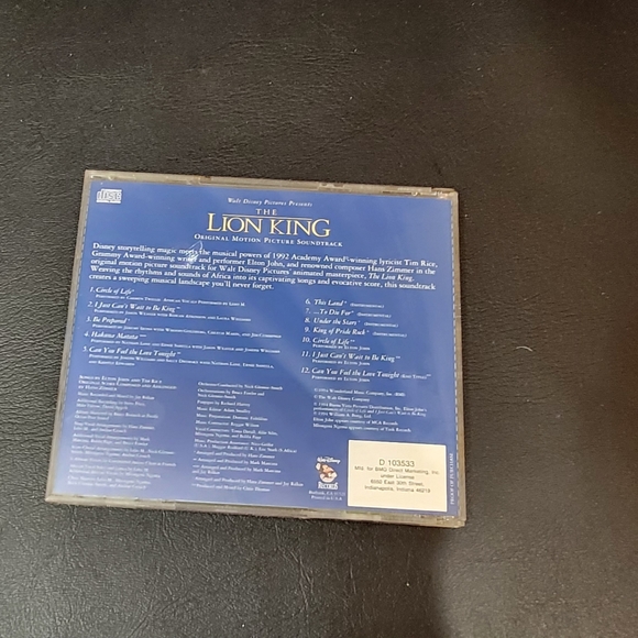 Disney The Lion King soundtrack CD - Picture 3 of 6